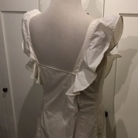 Madewell Princess Seamed Cotton Midi Dress NEW - Picture 8 of 8